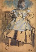 Edgar Degas Glulia Bellelli,Study for the belletti Family oil painting